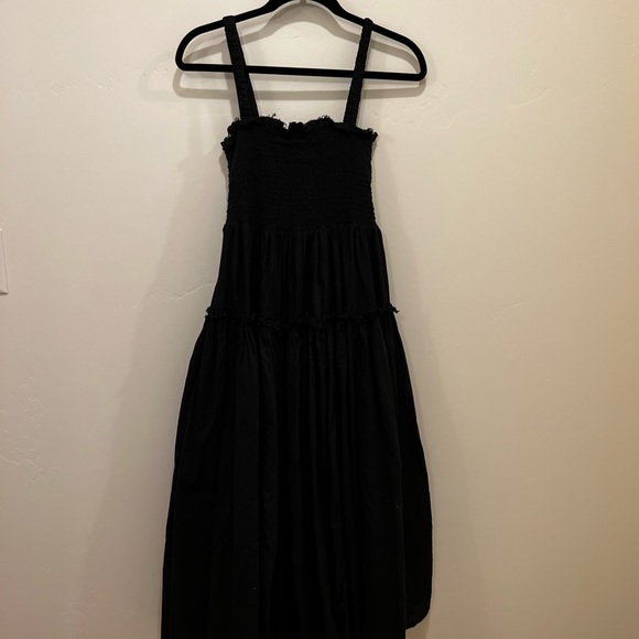 ASOS DESIGN black midi dress size 4 - Picture 8 of 8